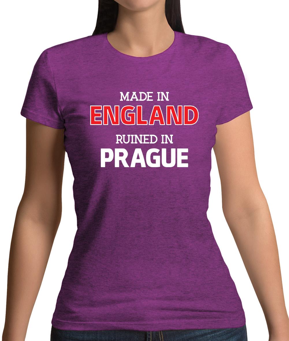 Ruined In Prague Womens T-Shirt