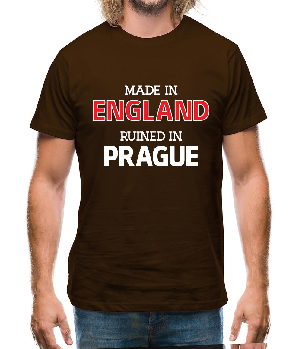 Ruined In Prague Mens T-Shirt