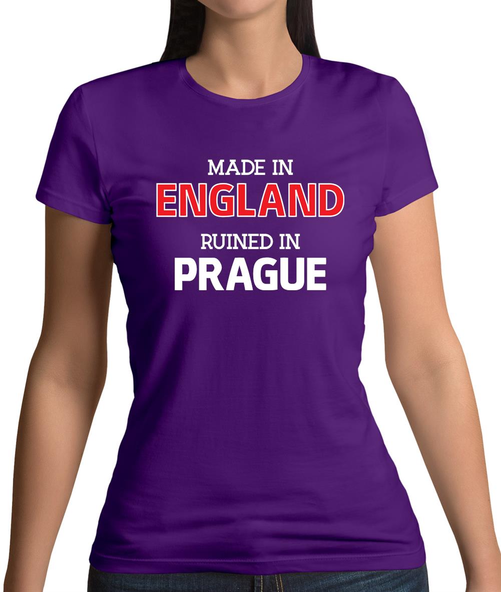 Ruined In Prague Womens T-Shirt