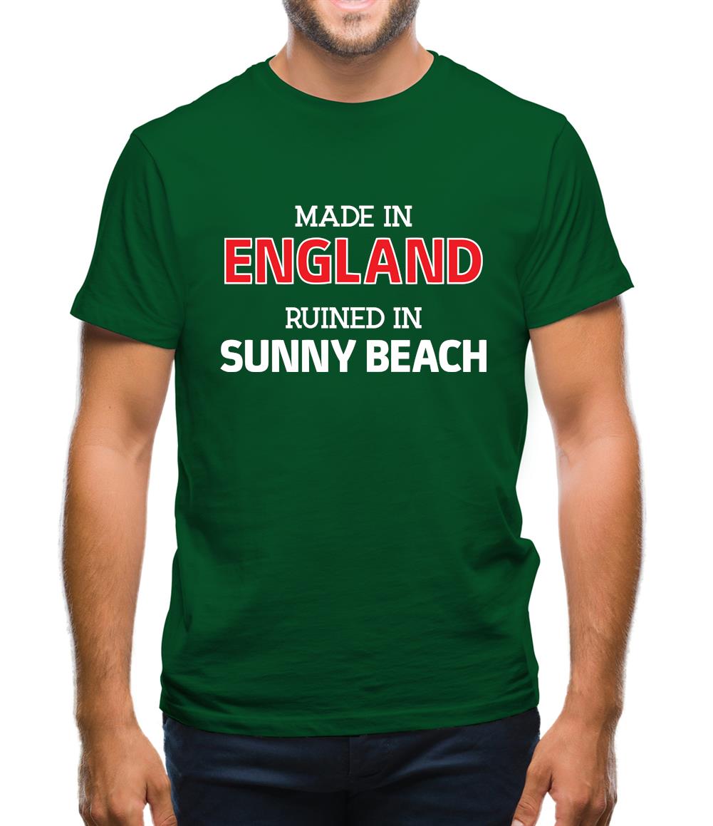 Ruined In Sunny Beach Mens T-Shirt