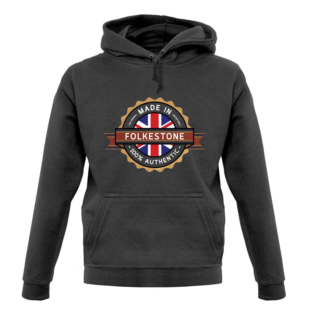 Made In Folkestone 100% Authentic unisex hoodie