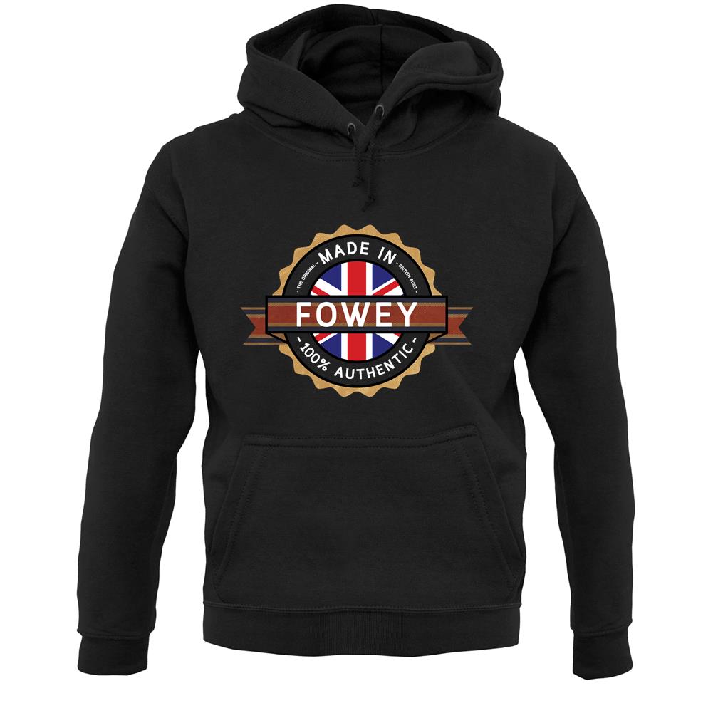 Made In Fowey 100% Authentic Unisex Hoodie