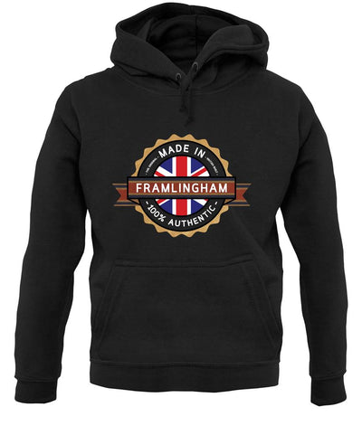 Made In Framlingham 100% Authentic unisex hoodie