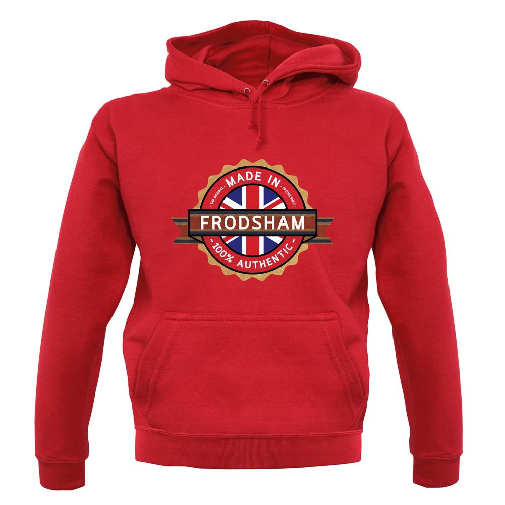 Made In Frodsham 100% Authentic unisex hoodie