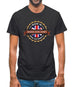 Made In Grange-Over-Sands 100% Authentic Mens T-Shirt