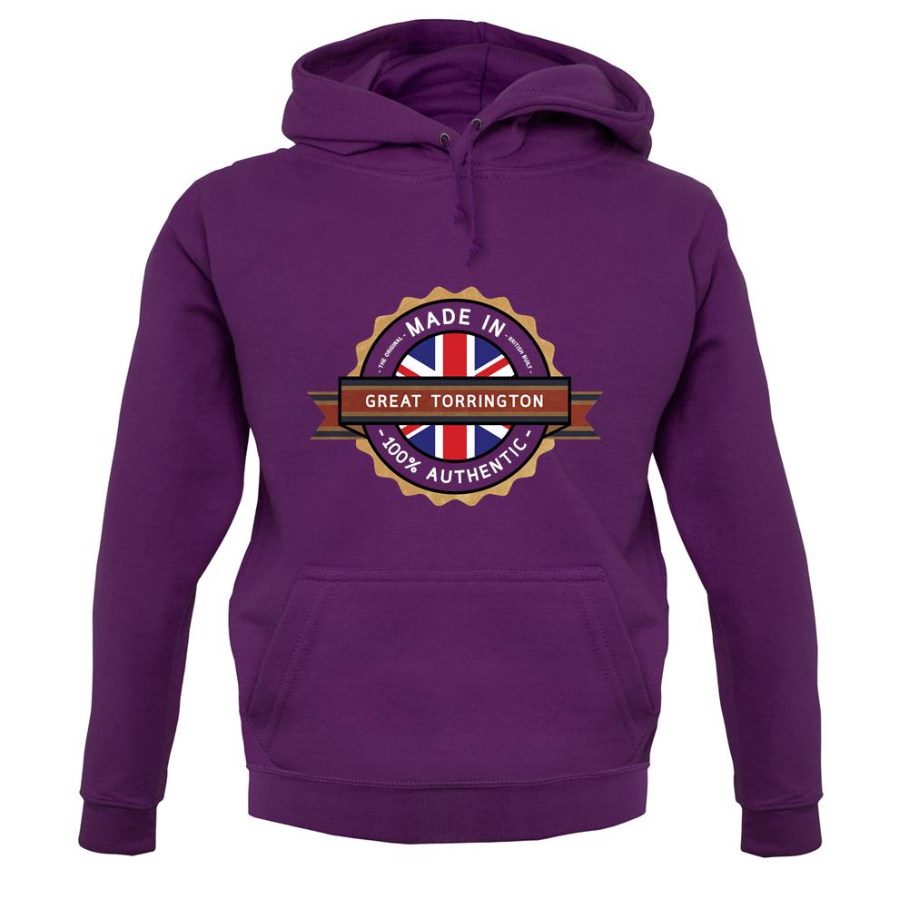 Made In Great Torrington 100% Authentic unisex hoodie