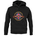 Made In Hay-On-Wye 100% Authentic unisex hoodie