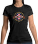 Made In Heanor 100% Authentic Womens T-Shirt