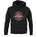 Made In Heanor 100% Authentic unisex hoodie