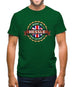 Made In Hessle 100% Authentic Mens T-Shirt