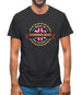 Made In Llandrindod Wells 100% Authentic Mens T-Shirt