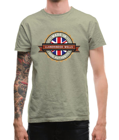 Made In Llandrindod Wells 100% Authentic Mens T-Shirt
