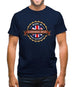 Made In Llandrindod Wells 100% Authentic Mens T-Shirt