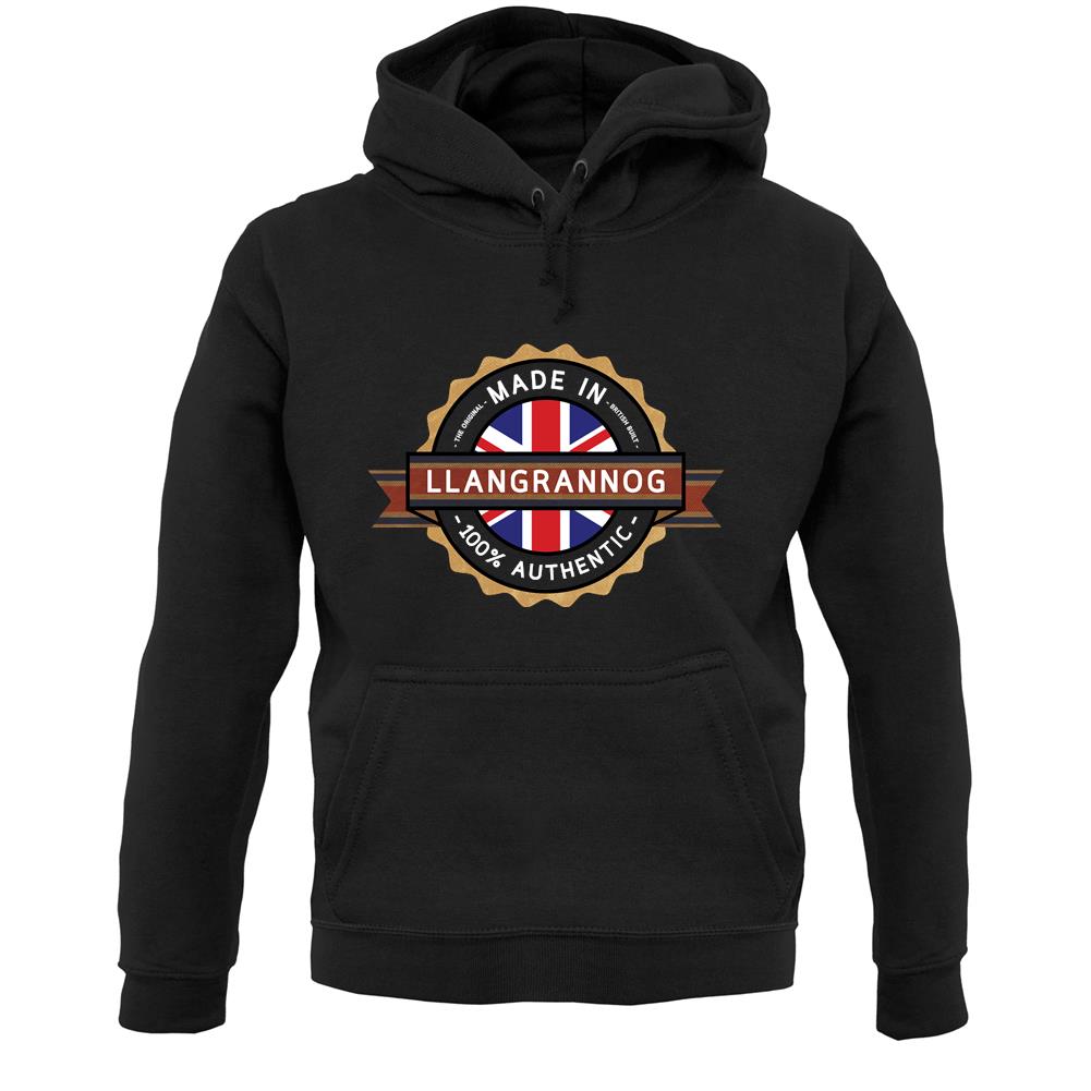 Made In Llangrannog 100% Authentic Unisex Hoodie