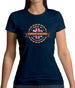 Made In Llanrheadr Ym Mochnant 100% Authentic Womens T-Shirt