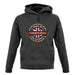 Made In Llanwrtyd Wells 100% Authentic unisex hoodie