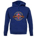 Made In Llanwrtyd Wells 100% Authentic unisex hoodie