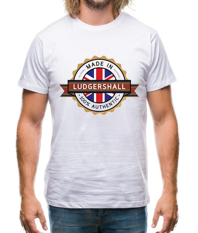 Made In Ludgershall 100% Authentic Mens T-Shirt