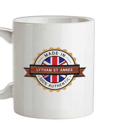 Made In LYTHAM ST ANNES 100% Authentic Ceramic Mug