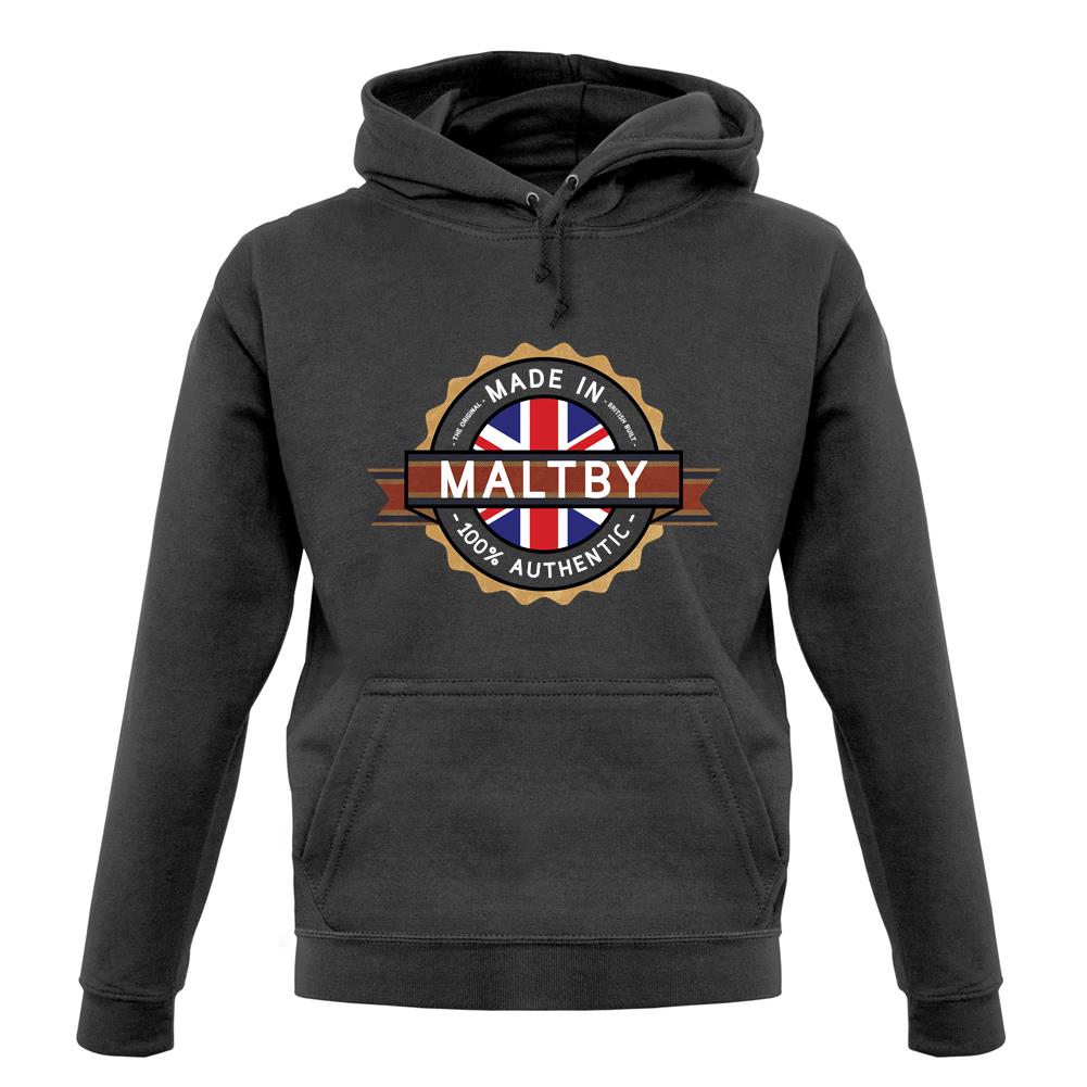 Made In Maltby 100% Authentic unisex hoodie