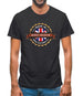 Made In Market Weighton 100% Authentic Mens T-Shirt