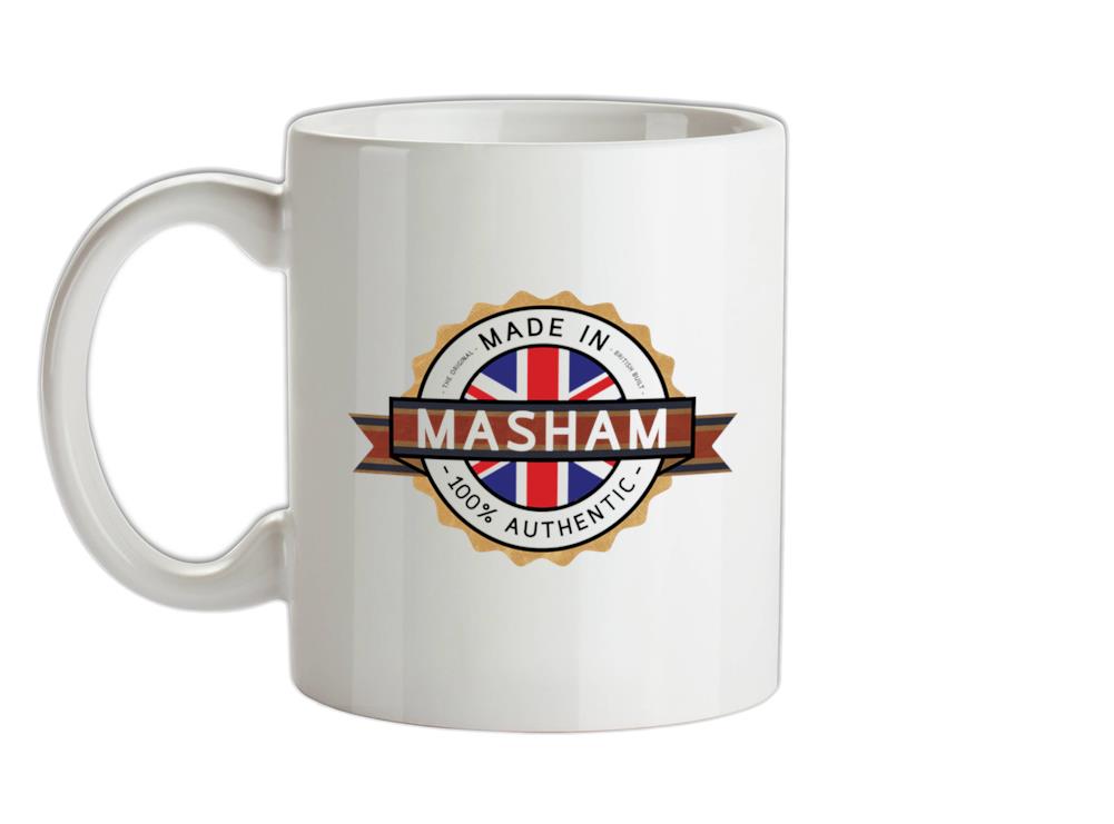 Made In MASHAM 100% Authentic Ceramic Mug