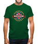 Made In Masham 100% Authentic Mens T-Shirt