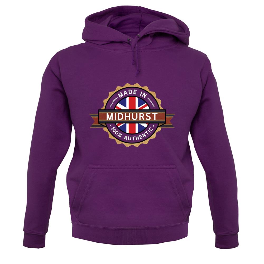 Made In Midhurst 100% Authentic unisex hoodie