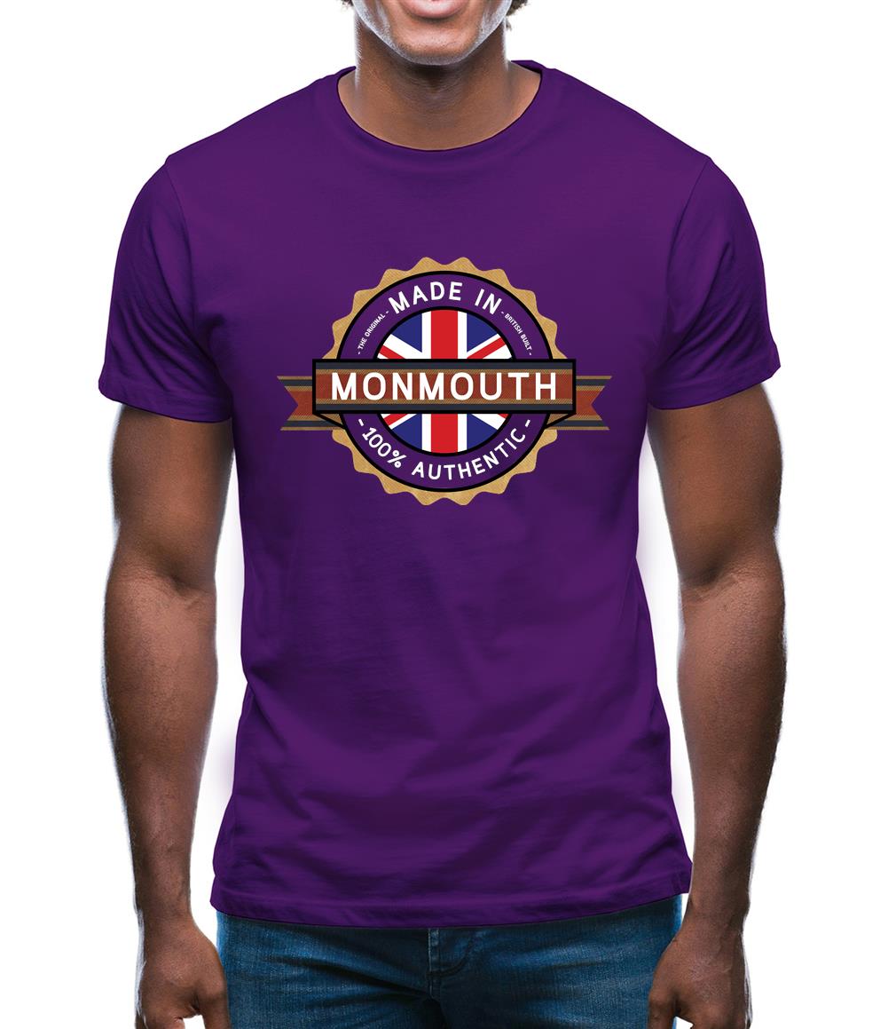 Made In Monmouth 100% Authentic Mens T-Shirt