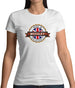 Made In Mossley 100% Authentic Womens T-Shirt