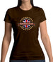 Made In Newbiggin-By-The-Sea 100% Authentic Womens T-Shirt