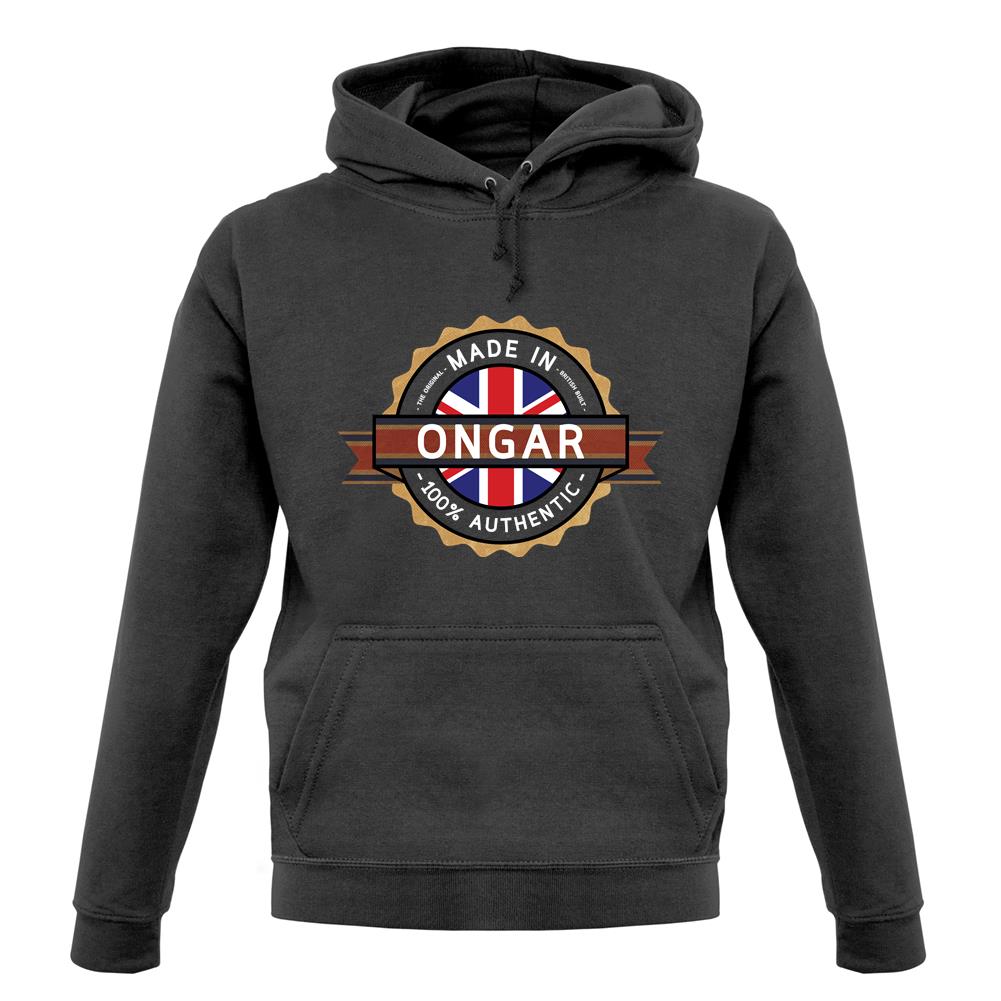 Made In Ongar 100% Authentic unisex hoodie