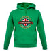 Made In Porthcawl 100% Authentic unisex hoodie