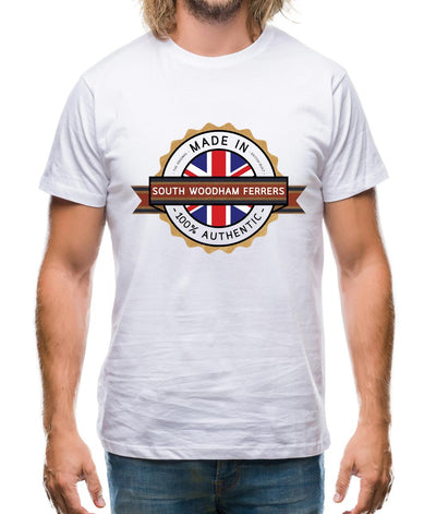 Made In South Woodham Ferrers 100% Authentic Mens T-Shirt