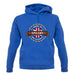 Made In Spilsby 100% Authentic unisex hoodie