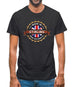Made In Stirling 100% Authentic Mens T-Shirt