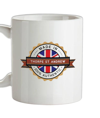 Made In THORPE ST ANDREW 100% Authentic Ceramic Mug
