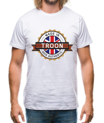 Made In Troon 100% Authentic Mens T-Shirt