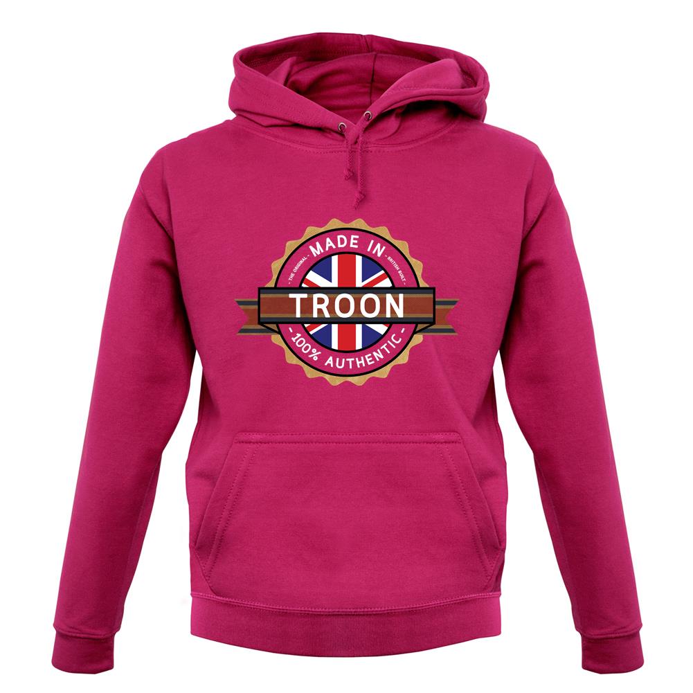 Made In Troon 100% Authentic unisex hoodie