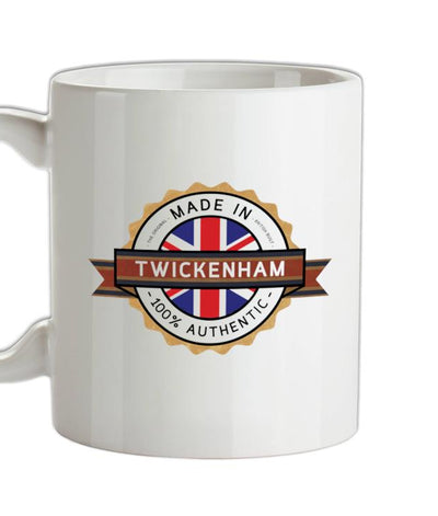 Made In TWICKENHAM 100% Authentic Ceramic Mug