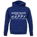 Aussie Rules Makes Me Happy, You Not So Much unisex hoodie