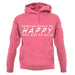 Bowling Makes Me Happy You, Not So Much unisex hoodie