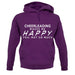 Cheerleading Makes Me Happy, You Not So Much unisex hoodie