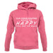 Clay Pigeon Shooting Makes Me Happy unisex hoodie