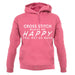 Cross Stitch Makes Me Happy, You Not So Much unisex hoodie