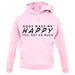 Dogs Makes Me Happy You, Not So Much unisex hoodie