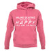 Inline Skating Makes Me Happy, You Not So Much unisex hoodie
