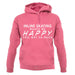 Inline Skating Makes Me Happy, You Not So Much unisex hoodie