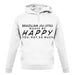 Brazilian Jiu-Jitsu Makes Me Happy unisex hoodie