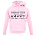 Cross Stitch Makes Me Happy, You Not So Much unisex hoodie